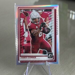 2025 James Conner Panini Donruss Optic Silver Prizm. Arizona cardinals